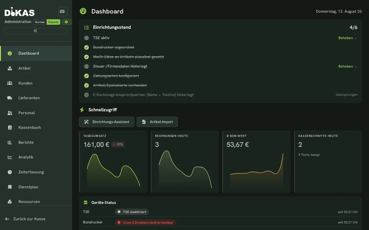 Dashboard